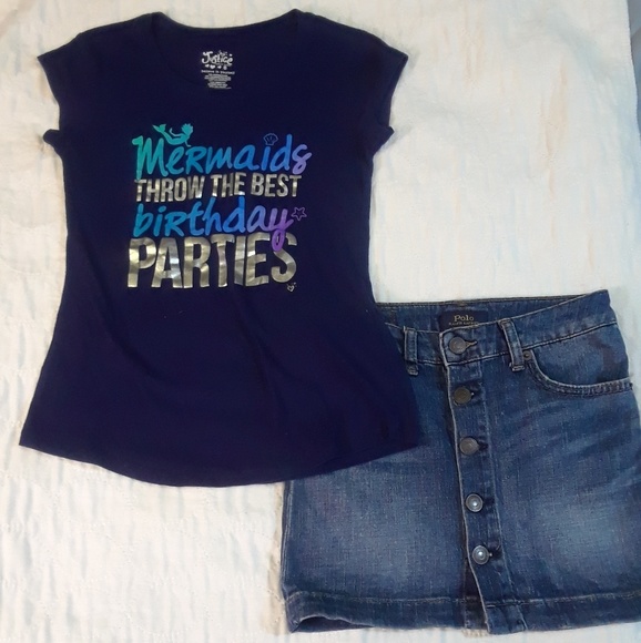 Polo Ralph Lauren Other - NWOT 7 8 GIRLS POLO & JUSTICE SKIRT LOT